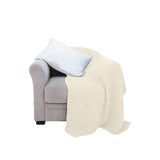 Ultra-cool Bamboo Throw (Cream) - Bedtribe