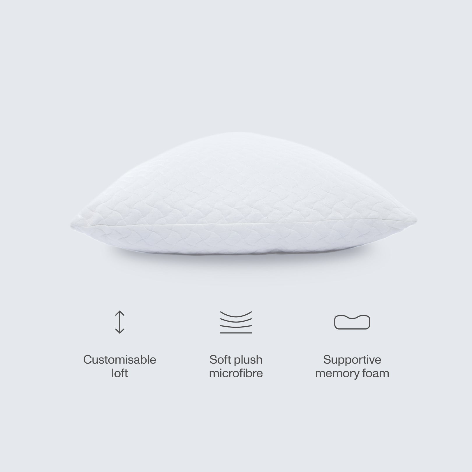 CustomFit Hybrid Pillow