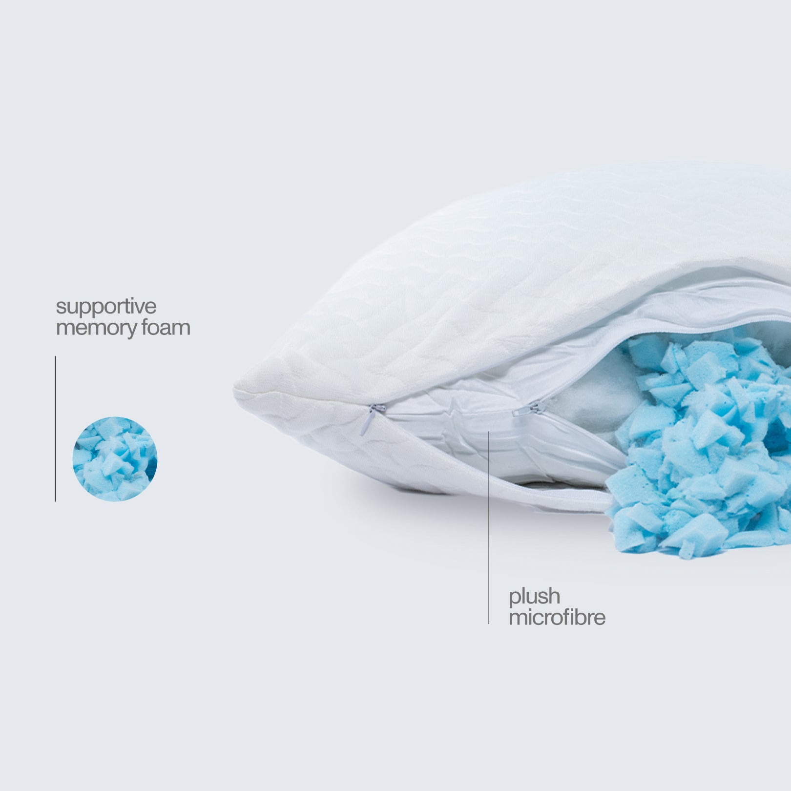 CustomFit Hybrid Pillow